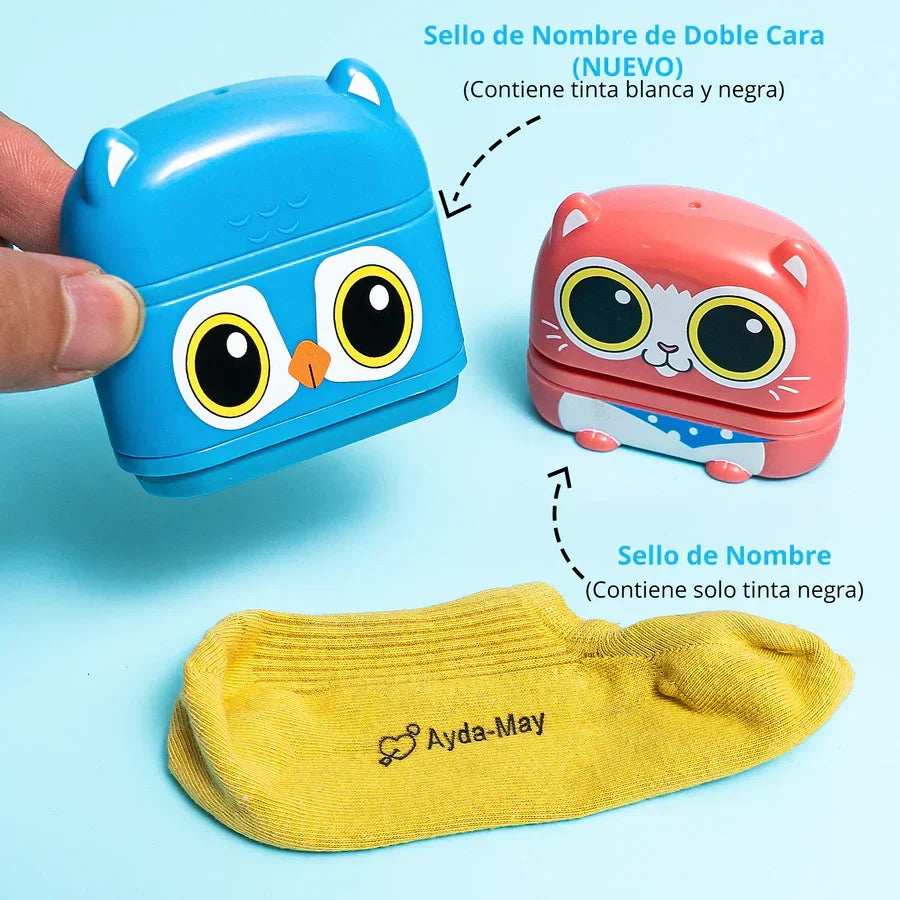 KiddoSello™ - Sello de nombre personalizado