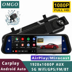 DriveVision 360 | Espejo Retrovisor con Cámara Delantera para Auto