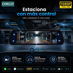 DriveVision 360 | Espejo Retrovisor con Cámara Delantera para Auto